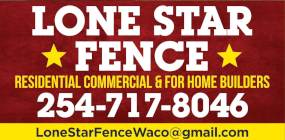 Logo for LONE STAR FENCE WACO LLC